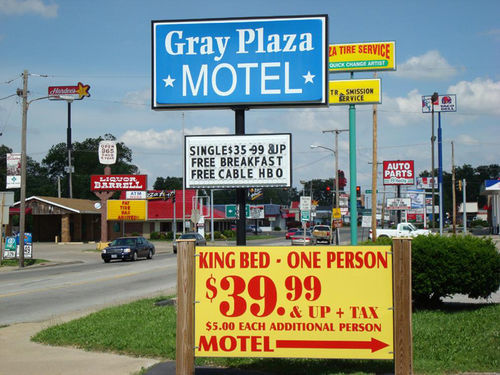 Gray Plaza Motel Benton Dış mekan fotoğraf